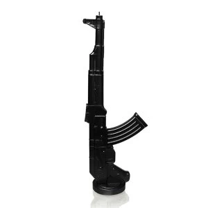 Image of Black Metallic Kalashnikov Candle