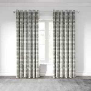 Image of Helena Springfield Harriet Lined Curtains 66" x 90", Mocha