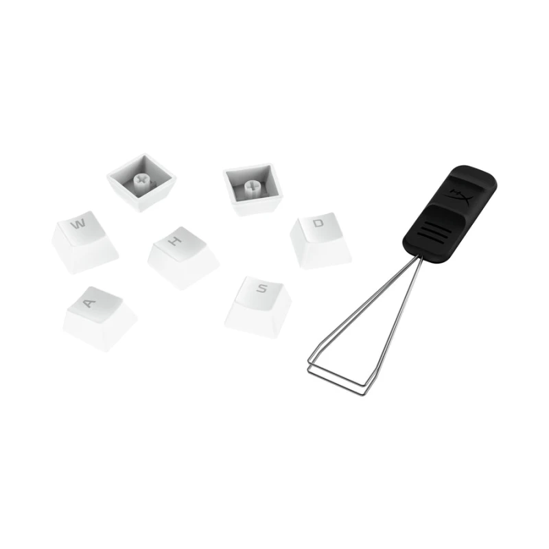 Image of HyperX Full key Set Keycaps - PBT (White)
