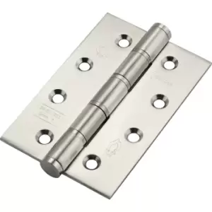 Image of Eclipse Grade 7 Washered Hinge 102mm Satin (2 Pack) in Silver Stainless Steel