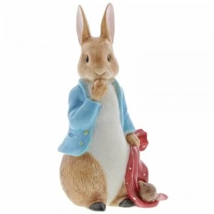 Image of Peter Rabbit and the Pocket Handkerchief Limited Edition Figurine