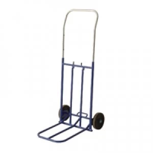 Image of Slingsby General Duty Lightweight Hand Truck Blue With Telescopic Handle 374670