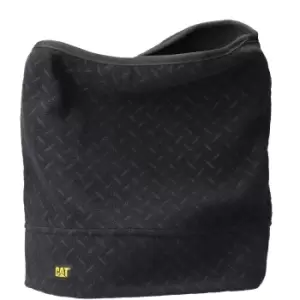 Image of Caterpillar Mens Branded Fleece Neckwarmer Black One Size