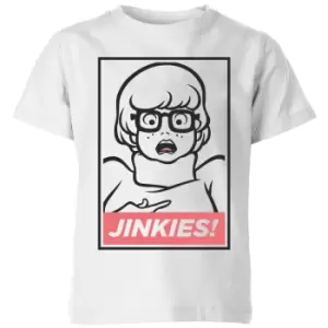 Image of Scooby Doo Jinkies! Kids T-Shirt - White - 7-8 Years - White