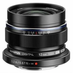 Image of 12mm f/2.0 Black Micro Four Thirds