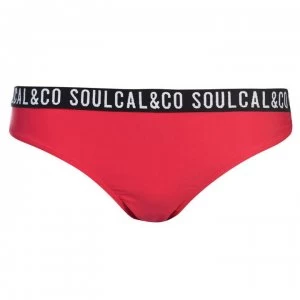 Image of SoulCal Deluxe Jacquard Bikini Briefs - RASPBERRY