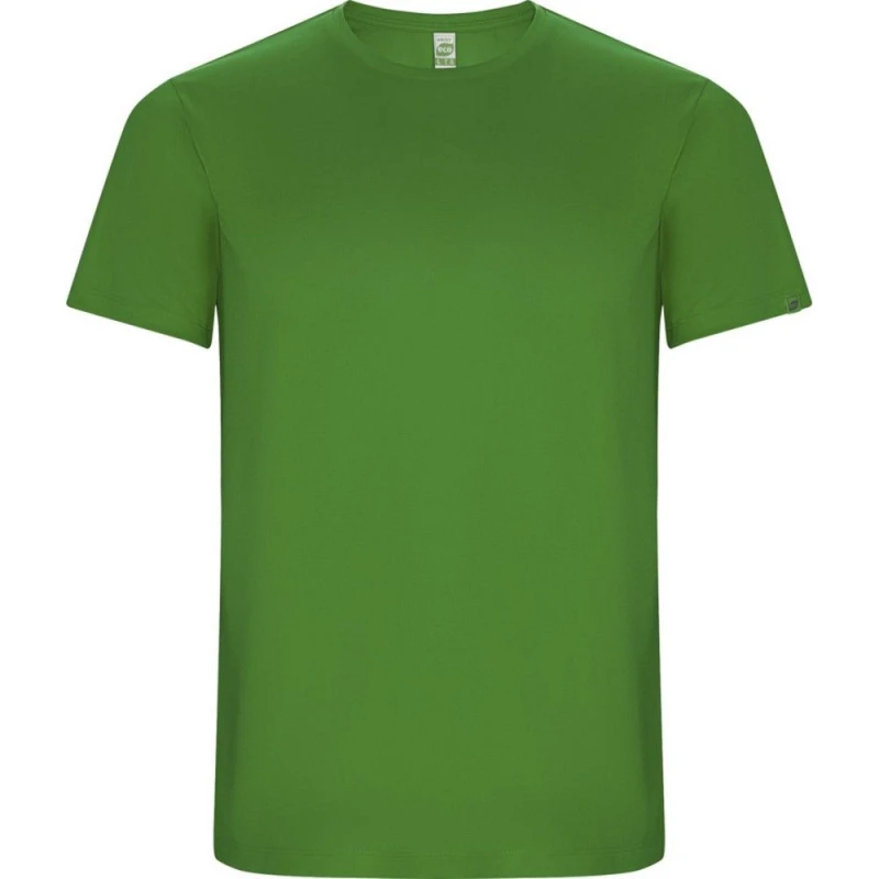 Image of ROLY Imola Short-Sleeved Sports T-Shirt in Bottle Green Size: 4 Years Bottle Green Unisex 4 Years