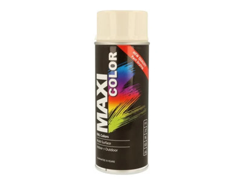 Image of Maxicolor Mx9001 Maxicolor Spray Gloss Cream White Ral9001 400Ml Mxcmx9001
