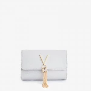 Image of Valentino by Mario Valentino Womens Divina Small Shoulder Bag - Ghiaccio