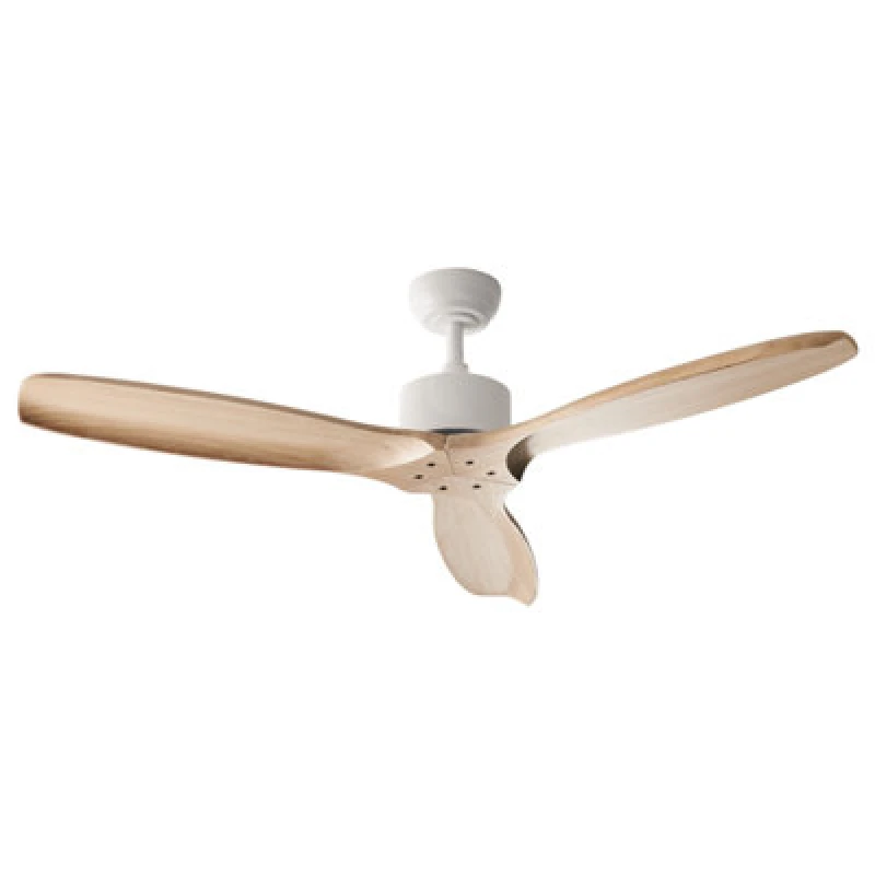 Image of Beliani Scandinavian Ceiling Fan Arani Light Brown