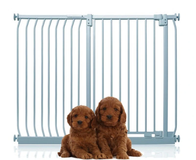Image of Bettacare Extra Tall Elite Dog Gate, 134Cm - 143Cm, Matt Grey, Extra Tall 96.8Cm In Height, Pressure Fit Pet Gate