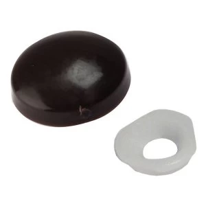 Image of ForgeFix Domed Cover Cap Black No. 6-8 Bag 25