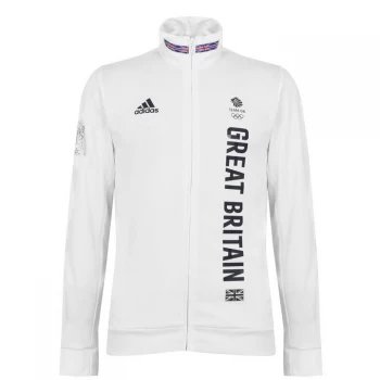 Image of adidas Great Britain Village Jacket Mens - White
