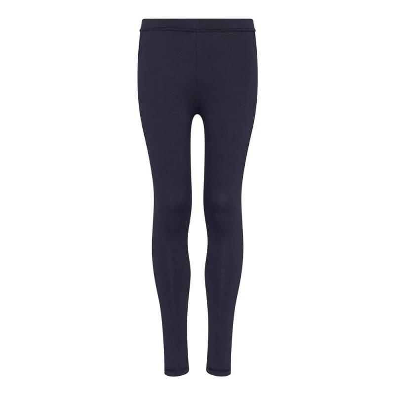Image of AWDis Cool Plain Leggings in Navy Size: 12-13 Years Navy Unisex 12-13 Years