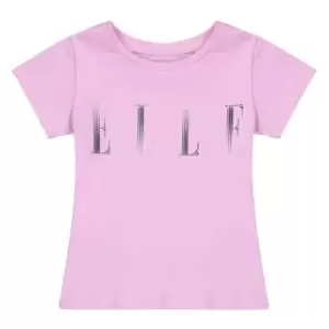Image of Elle Fitted Short Sleeve T-Shirt Infant Girls - Pink
