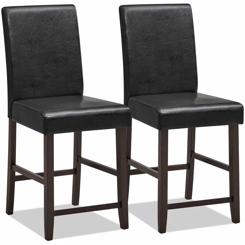 Image of COSTWAY 3-Drawer File Cabinet Mobile Printer Stand Lateral Filing Cabinet W/ Hanging Bars Brown