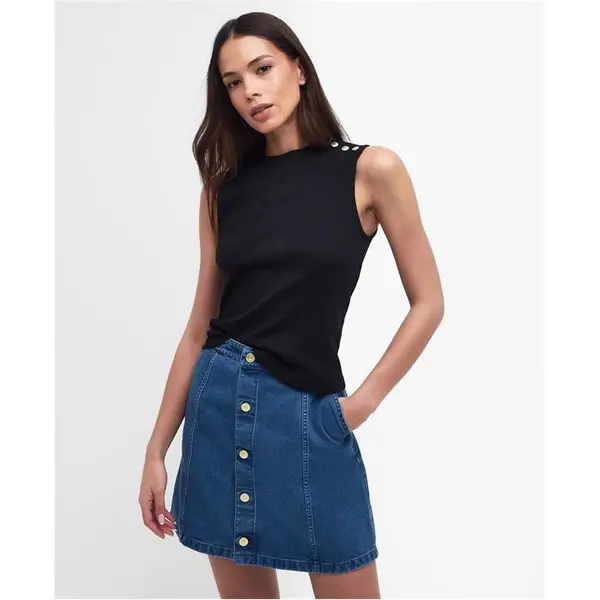 Image of Barbour International Hadfield Tank Top - Black 16