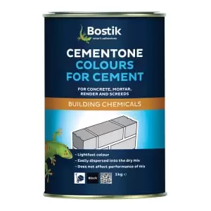 Image of Bostik Cementone Cement & Mortar Dye - Black 1kg