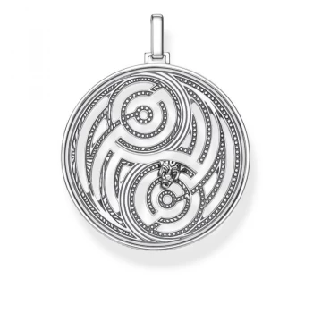 Image of Thomas Sabo Yin & Yang Cut-Out Pendant