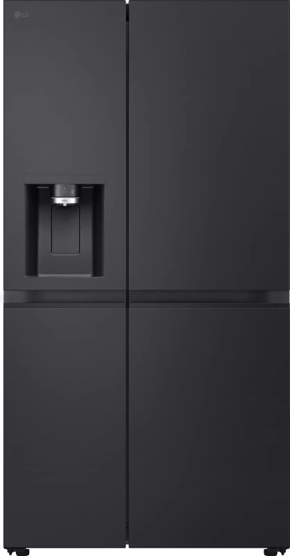 Image of LG NatureFRESH 623 Litre Side-by-Side American Fridge Freezer - Black GSLE91EVAB Black