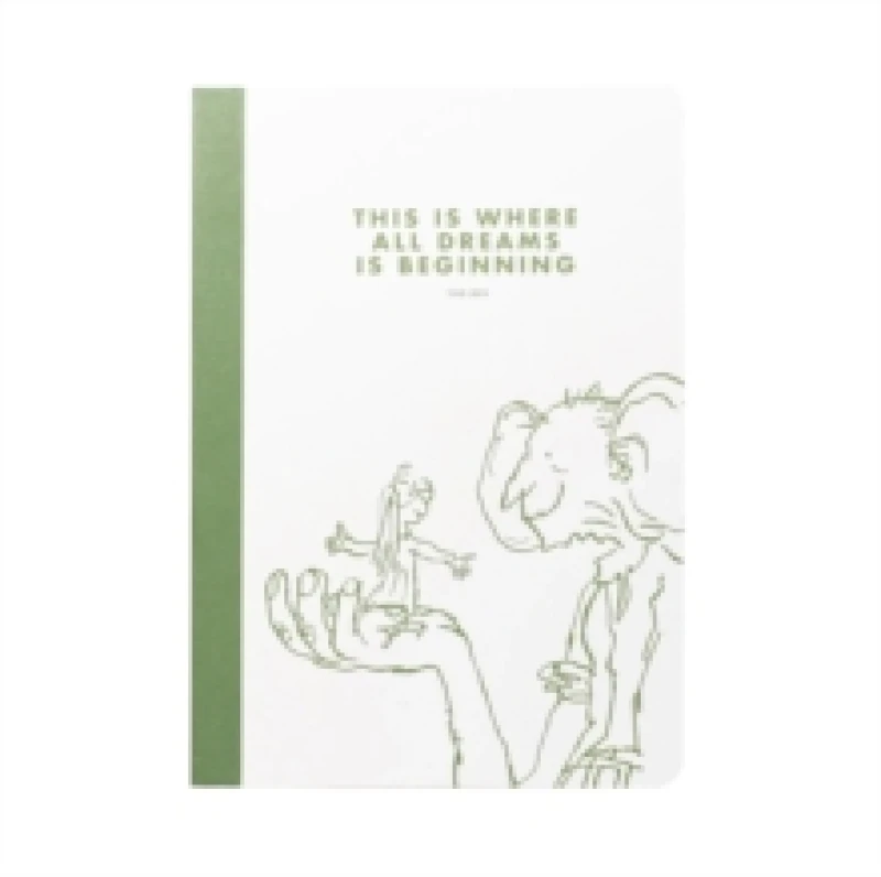 Image of Roald Dahl A5 Notebook (Softcover) - (The BFG) Multi