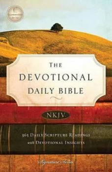Image of Devotional Daily Bible-Nkjv-Signature by Nelson Bibles Paperback