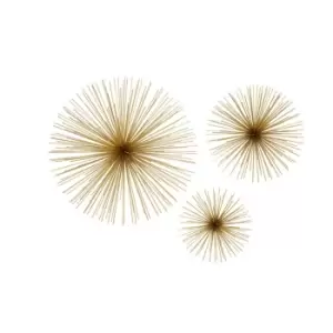 Image of Olivia's Boutique Hotel Collection - Gold Starburst Wall Art