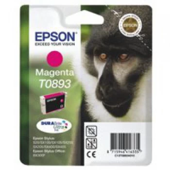 Image of Epson Monkey T0893 Magenta Ink Cartridge