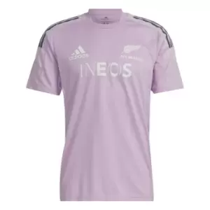 Image of adidas All Blacks Performance T-Shirt Mens - Purple