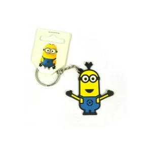 Image of Minions Tim PVC Keyring
