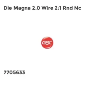 Image of GBC DIE MAGNA 2.0 WIRE 21 RND NC