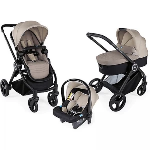 Image of Chicco Trio Best Friend Travel System Beige