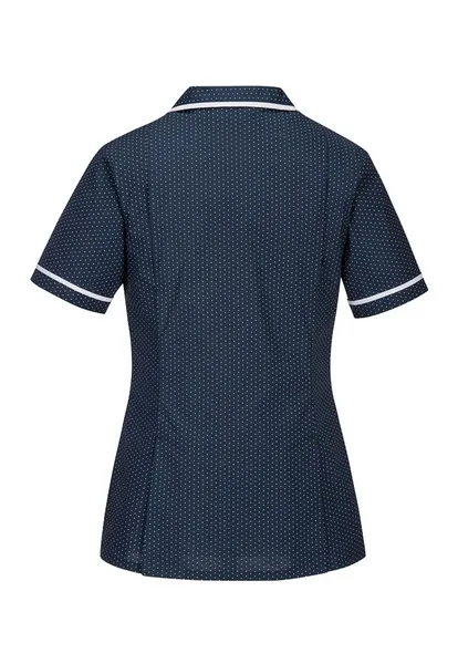 Image of Portwest Womens Stretch Classic Care Home Tunic LW19NARXXXL Colour: Navy