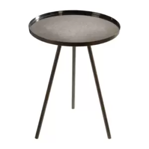 Image of Olivia's Corri Side Table Black / Black