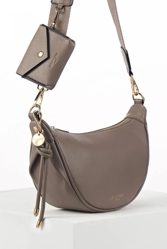 Image of Luella Grey Womens 'Lolly' Sling Bag in Taupe Female One Size
