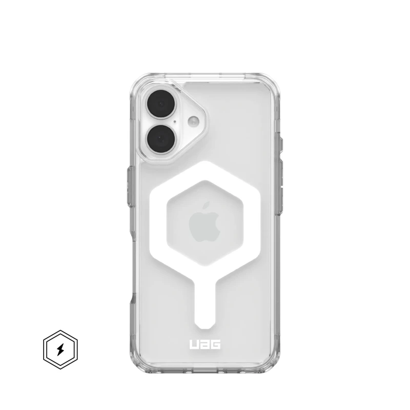 Image of Urban Armor Gear Urban Armor Gear Plyo mobile phone case 15.5cm (6.1") Cover Transparent, White 114482114341