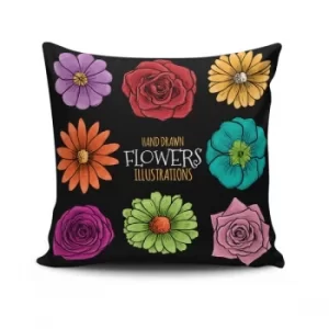 Image of NKLF-318 Multicolor Cushion Cover