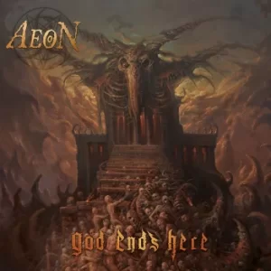 Image of Aeon God ends here CD multicolor