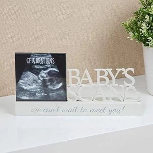 Image of 4" x 4" - Celebrations Photo Frame - Baby Scan
