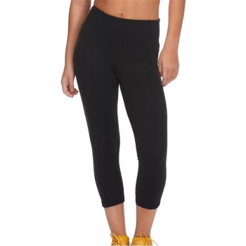 Image of Body Glove Work Capri Pants Womens - Black