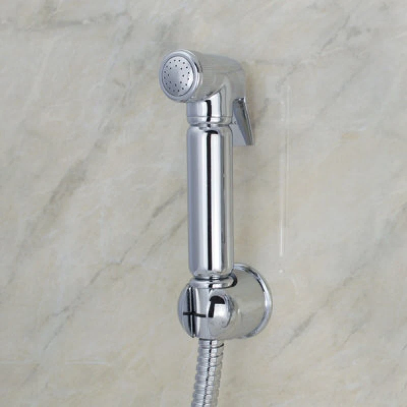 Image of Nes Home Douche Shower Spray Kit With Holder & Hose Chrome