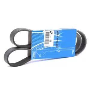 Image of SKF V-ribbed belt VW,AUDI,OPEL VKMV 6PK1050 03G903137B,46801955,71719644 Serpentine belt,Auxiliary belt,Poly V-belt,Ribbed belt,Multi V-belt,Poly belt