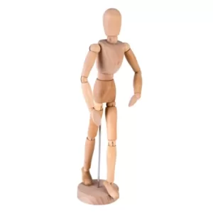 Image of Major Brushes 300mm 12" Wooden Model Manikin