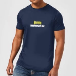 Image of Plain Lazy Bedroom DJ Mens T-Shirt - Navy - M