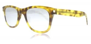 Image of Yves Saint Laurent SL51S Sunglasses Havana Silver 004 50mm