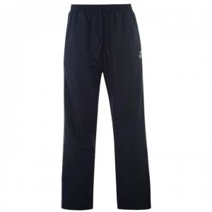 Image of Lonsdale 2 Stripe Open Hem Woven Pants Mens - Navy/White