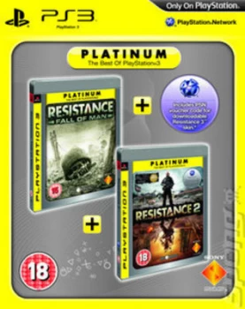 Image of Resistance Platinum Double Pack and DLC Voucher PS3 Game