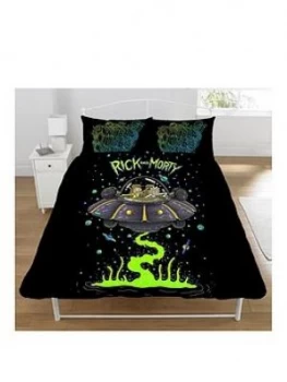 Image of Rick & Morty Rick and Morty Duvet Cover Set, Multi, Size Single