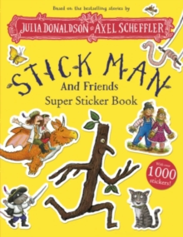 Image of Stick Man and Friends Super Sticker Book Paperback / softback