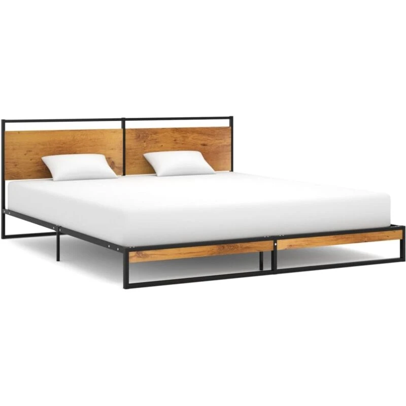 Image of VIDAXL Bed Frame without Mattress Metal 180x200cm Super King Vidaxl 8720286196076